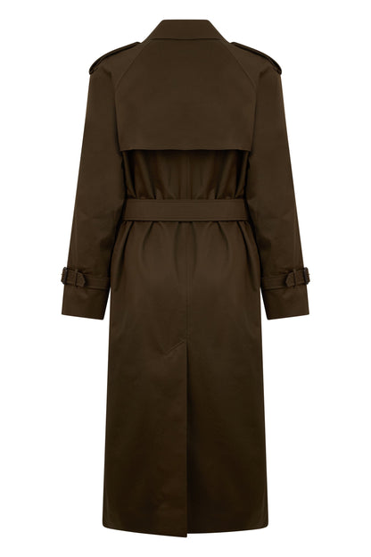 Long trench with belt ACC