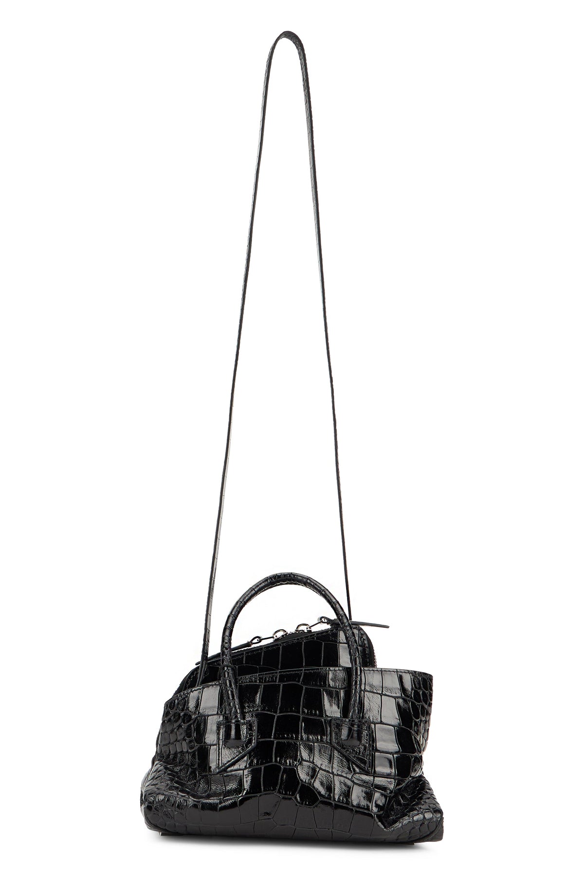 The Attico Handbag Mini walk in leather