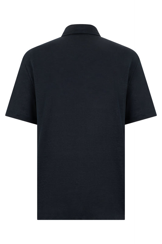 Linen polo with short sleeves RTW