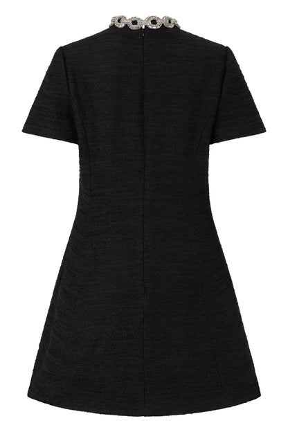 Valentino Garavani Short dress in cotton tweed