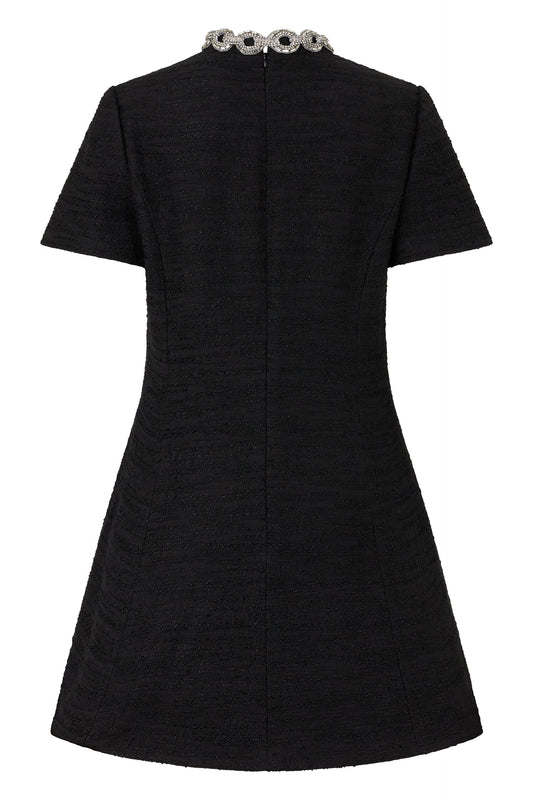 Valentino Garavani Short dress in cotton tweed
