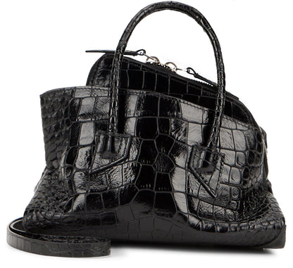 The Attico Handbag Mini walk in leather