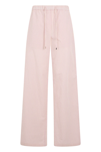 Loose cotton poplin pants RTW