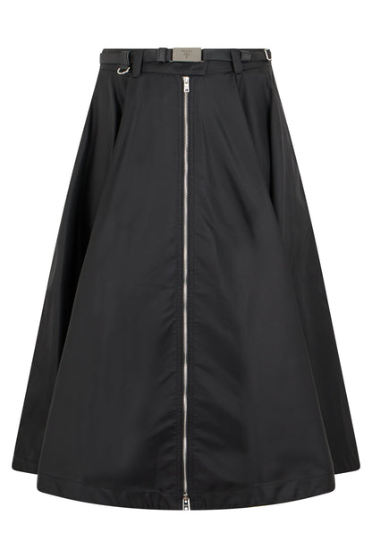 Wide skirt with zipper RTW