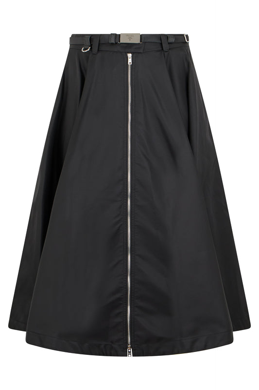Wide skirt with zipper RTW