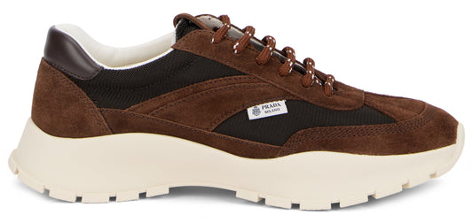Sneakers with suede details SHOES