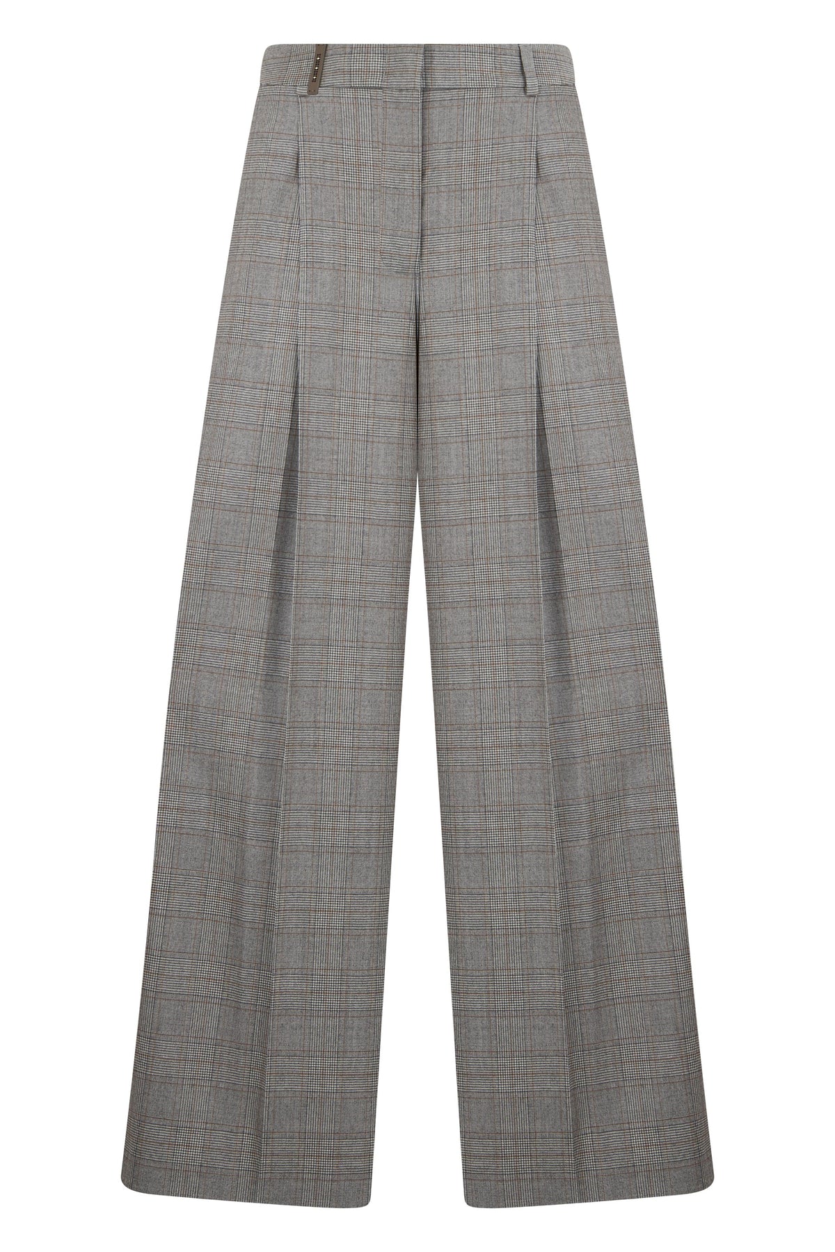 Trousers with pleats in wool RTW
