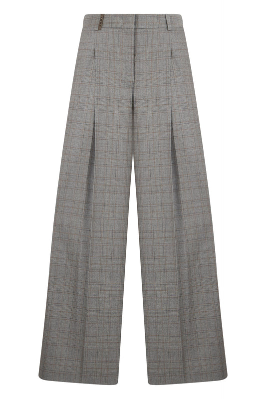 Trousers with pleats in wool RTW