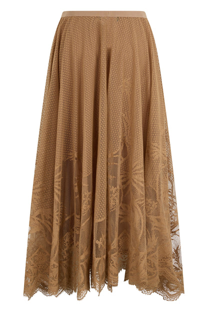 Long skirt with lace RTW