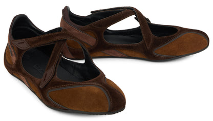 The Attico Ballet flat with hook closure
