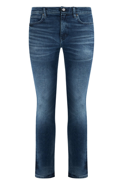 Skinny fit jeans in elastic cotton RTW