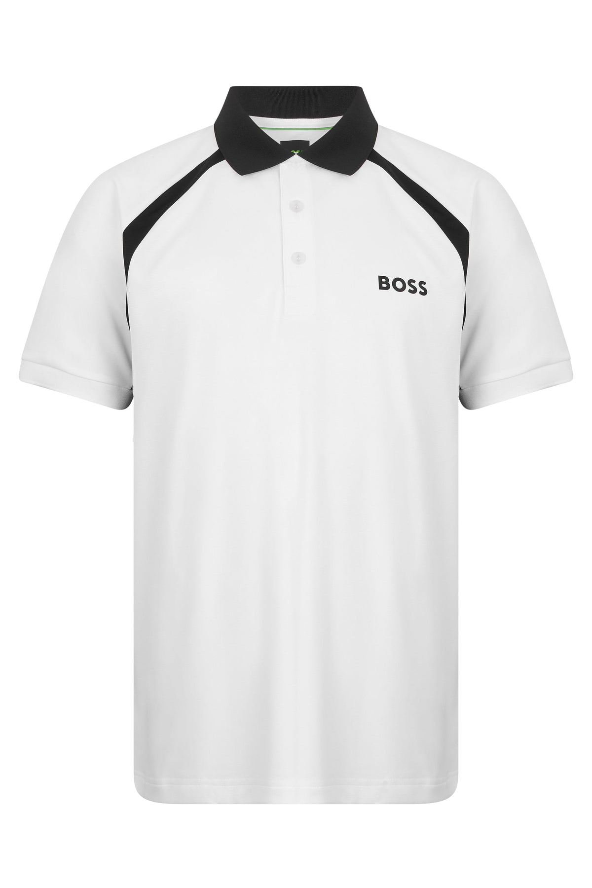 Slim fit polo in elastic fabric RTW