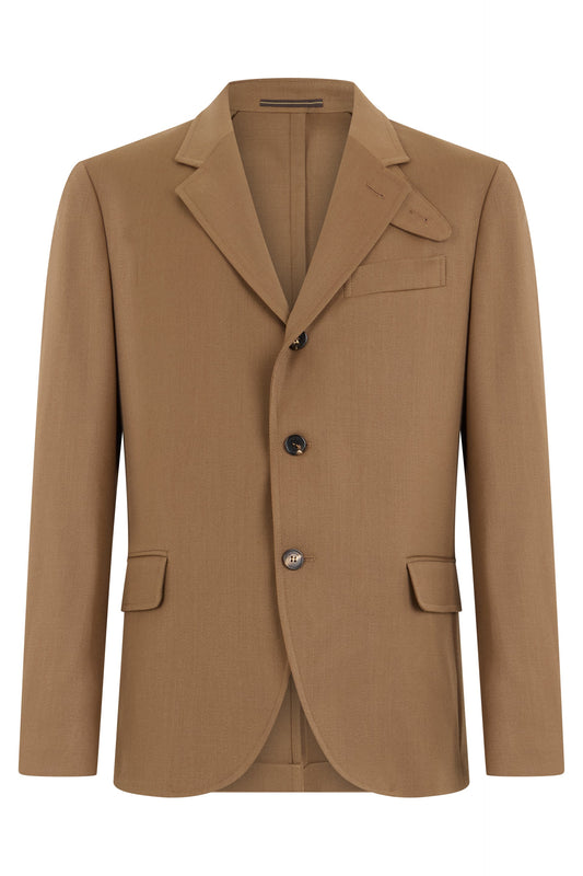 Single-breasted blazer in wool blend RTW