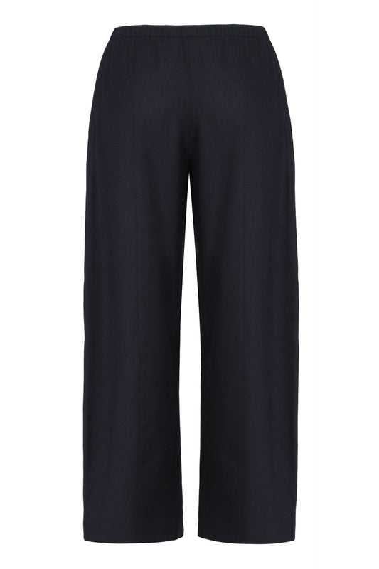 Pull-on trousers in wool and cashmere RTW