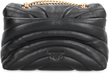 Pinko Love Puff leather mini crossbody bag