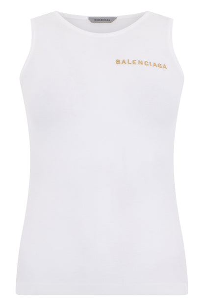 Balenciaga Cropped tank top