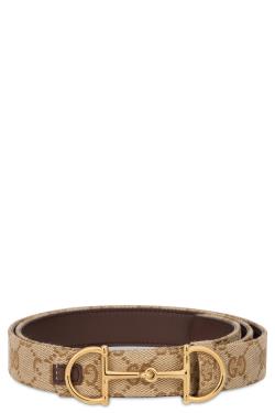 Gucci Reversible belt with monogram and buckle