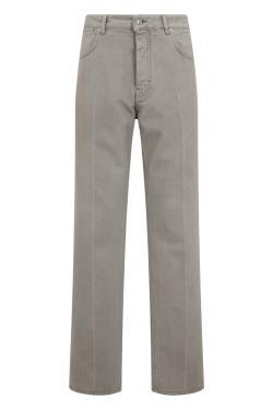 Balenciaga Straight wool trousers with high waist