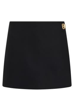 Balenciaga Short pants skirt in wool and silk blend