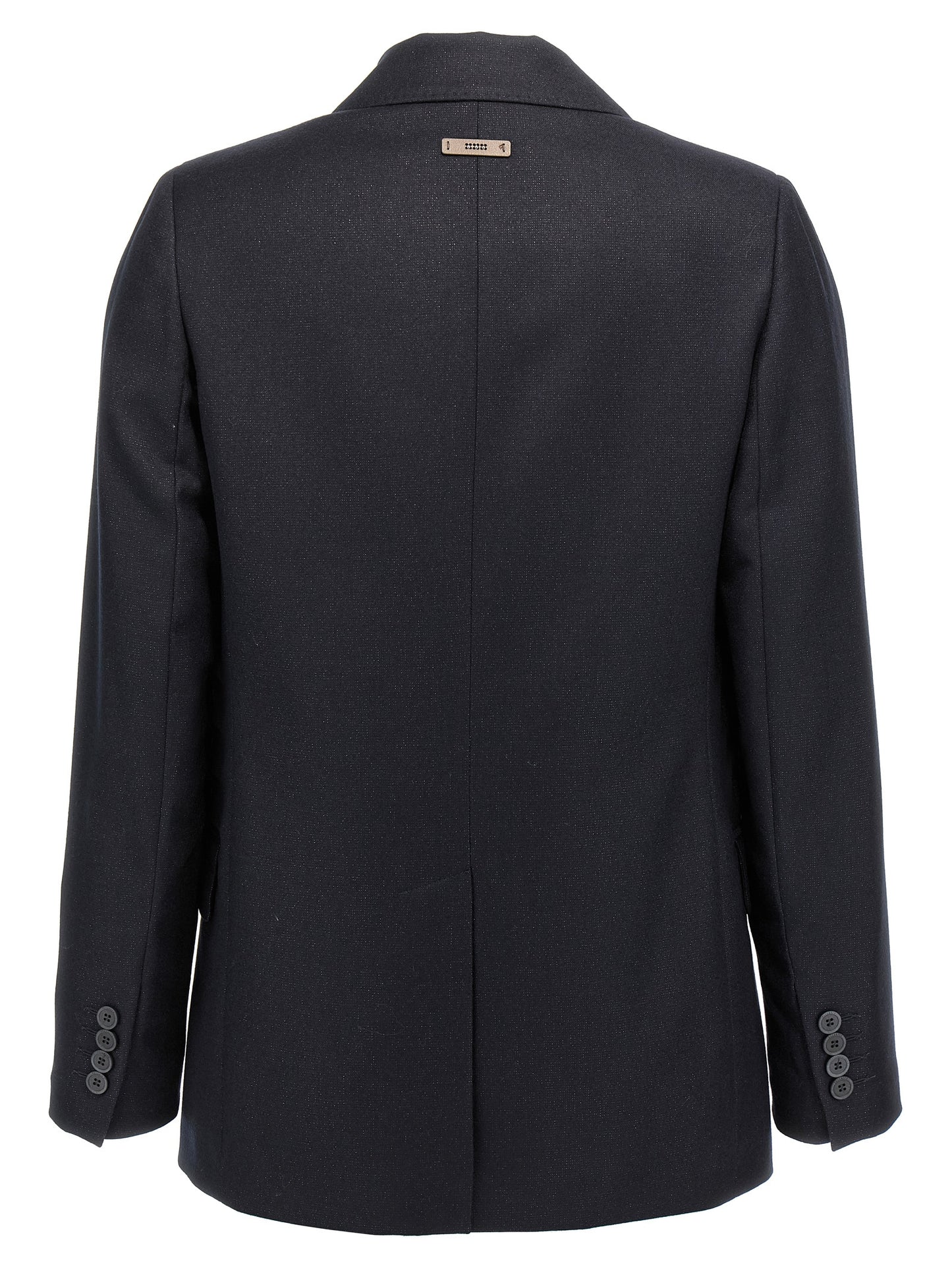 Lurex single-breasted blazer Blazer and Suits