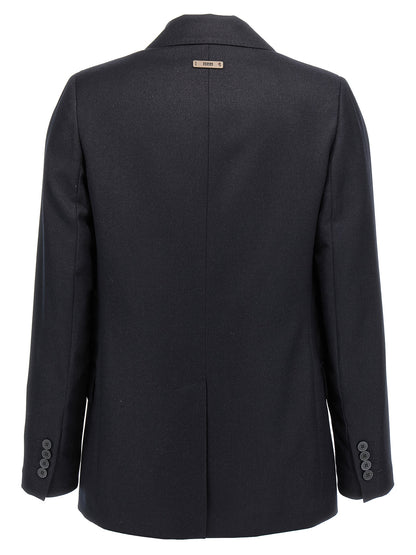 Lurex single-breasted blazer Blazer and Suits