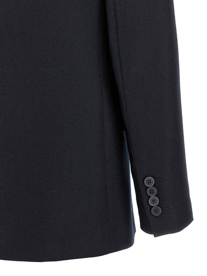 Lurex single-breasted blazer Blazer and Suits