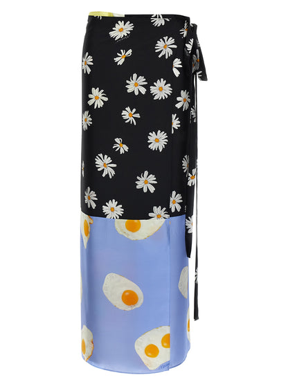 Printed skirt  Skirts