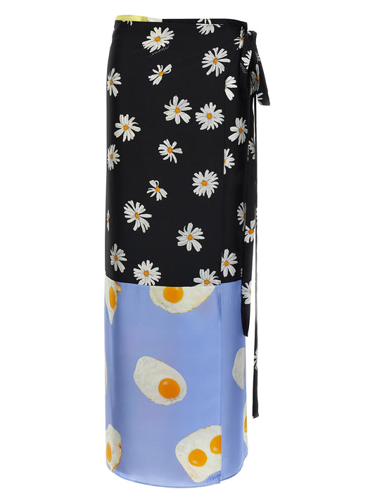 Printed skirt  Skirts