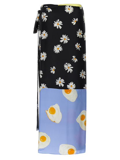 Printed skirt  Skirts