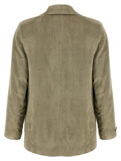 Ribbed velvet blazer Blazer and Suits