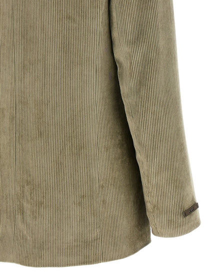 Ribbed velvet blazer Blazer and Suits