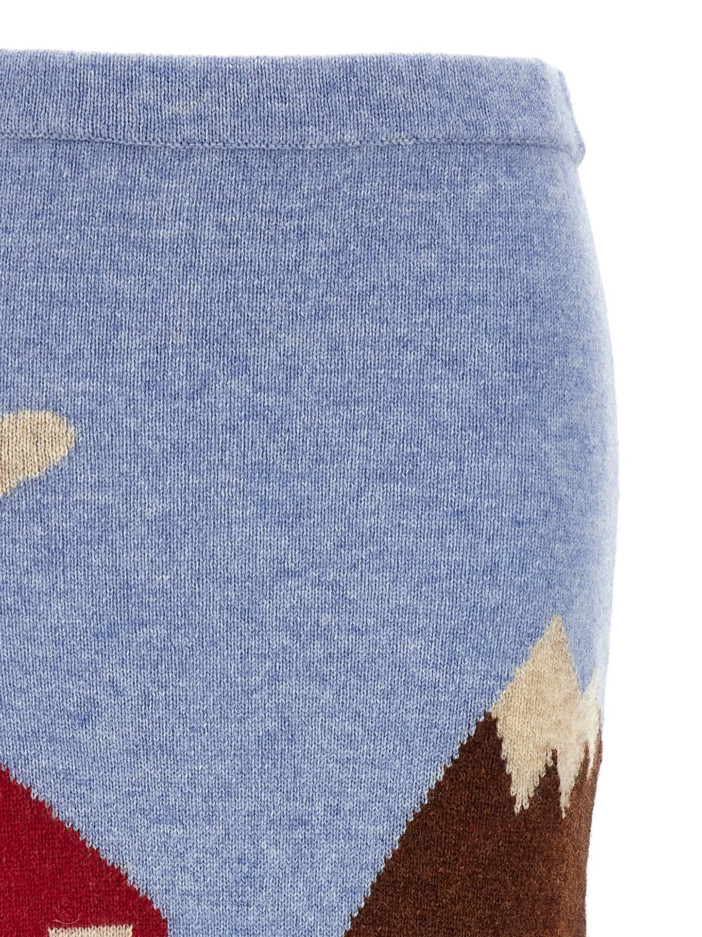 Shetland knit skirt Skirts