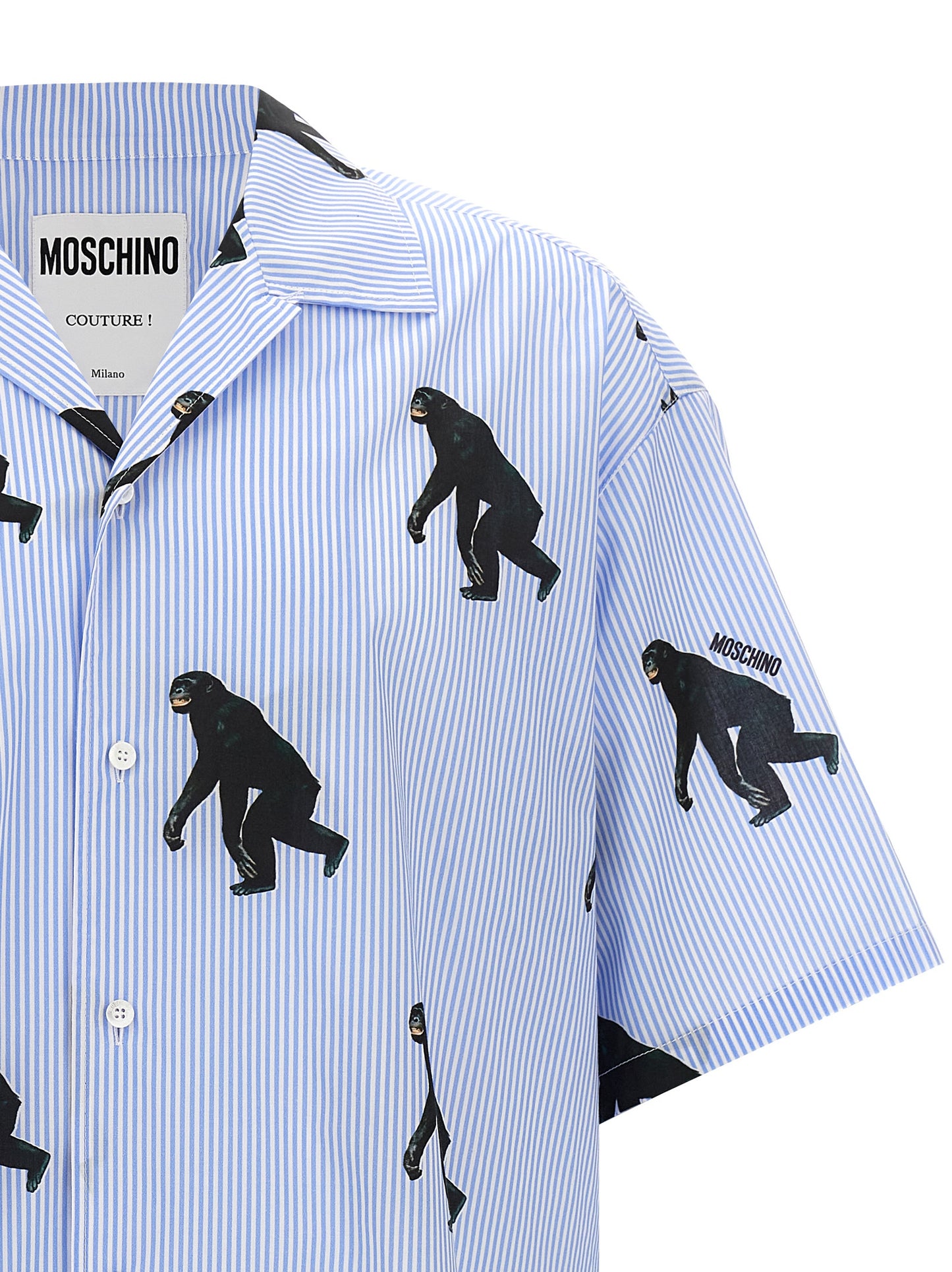'Scimpanzé' print shirt Shirt, blouse