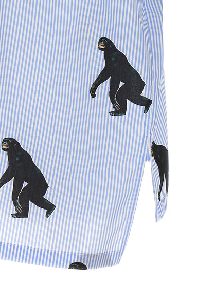 'Scimpanzé' print shirt Shirt, blouse
