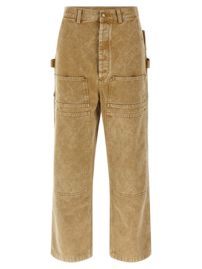 Cotton drill pants Pants