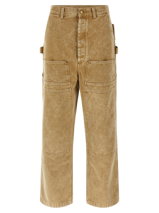 Cotton drill pants Pants