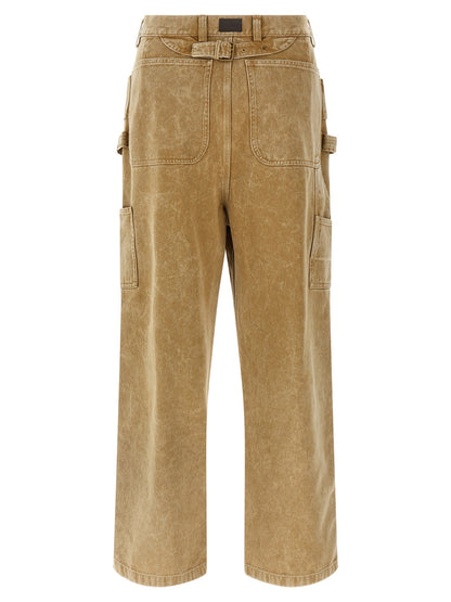 Cotton drill pants Pants