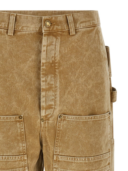 Cotton drill pants Pants