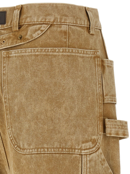 Cotton drill pants Pants