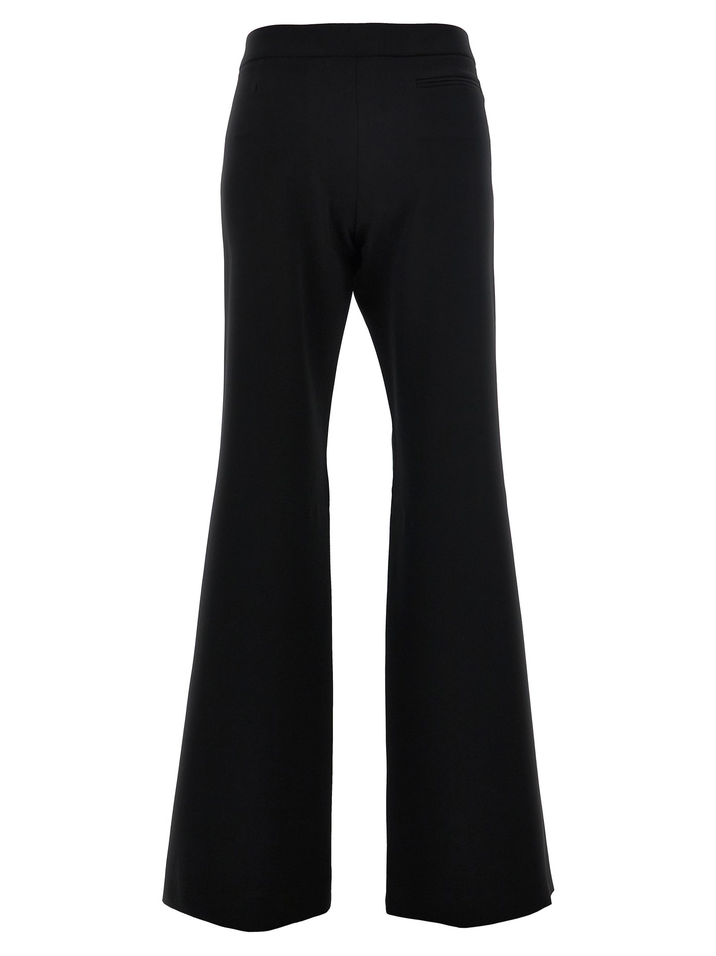 Crepe flared pants Pants