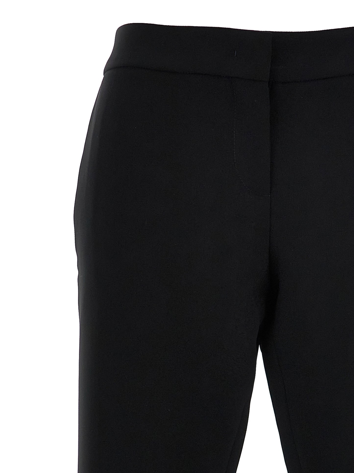 Crepe flared pants Pants