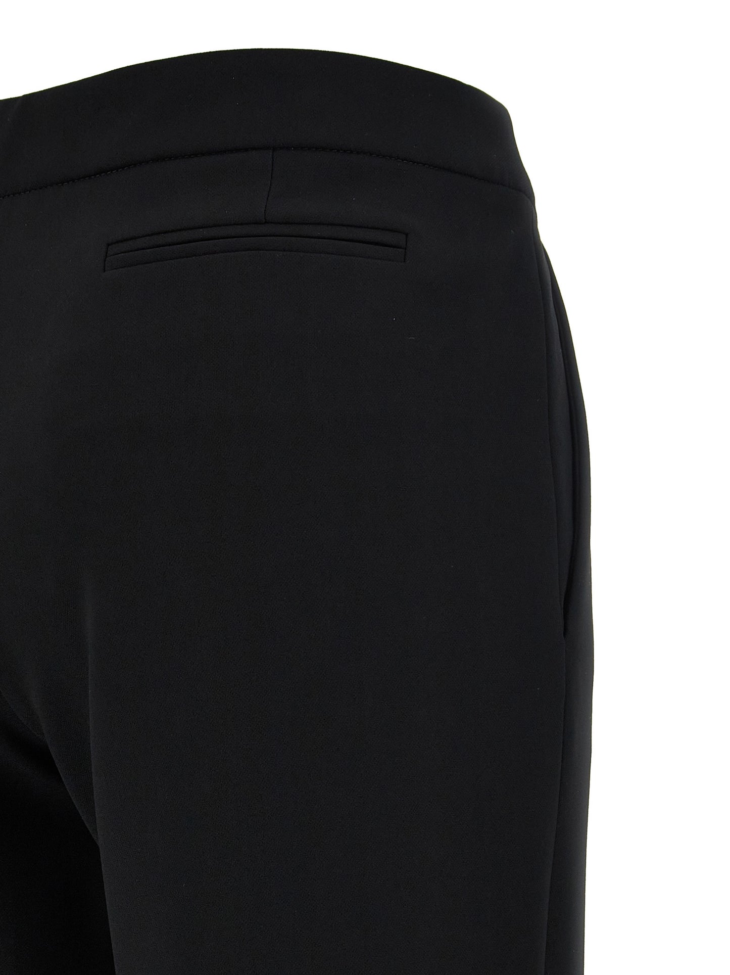Crepe flared pants Pants