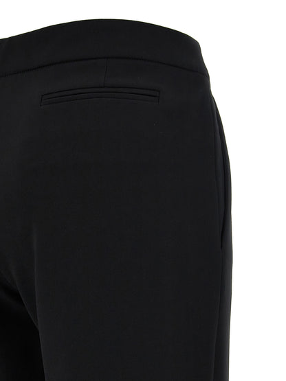 Crepe flared pants Pants