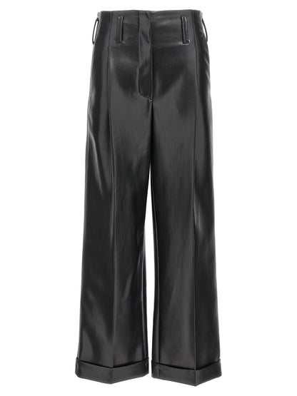 Faux leather trousers Pants