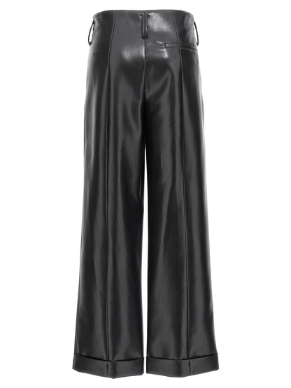 Faux leather trousers Pants