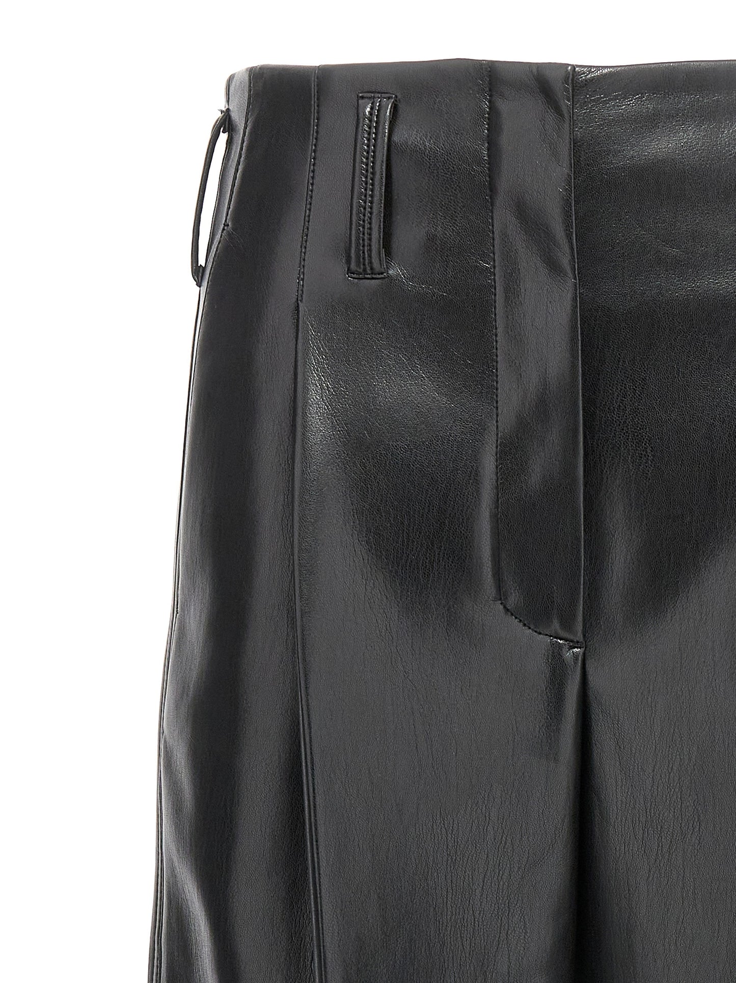 Faux leather trousers Pants