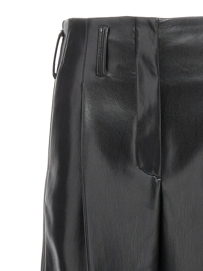 Faux leather trousers Pants