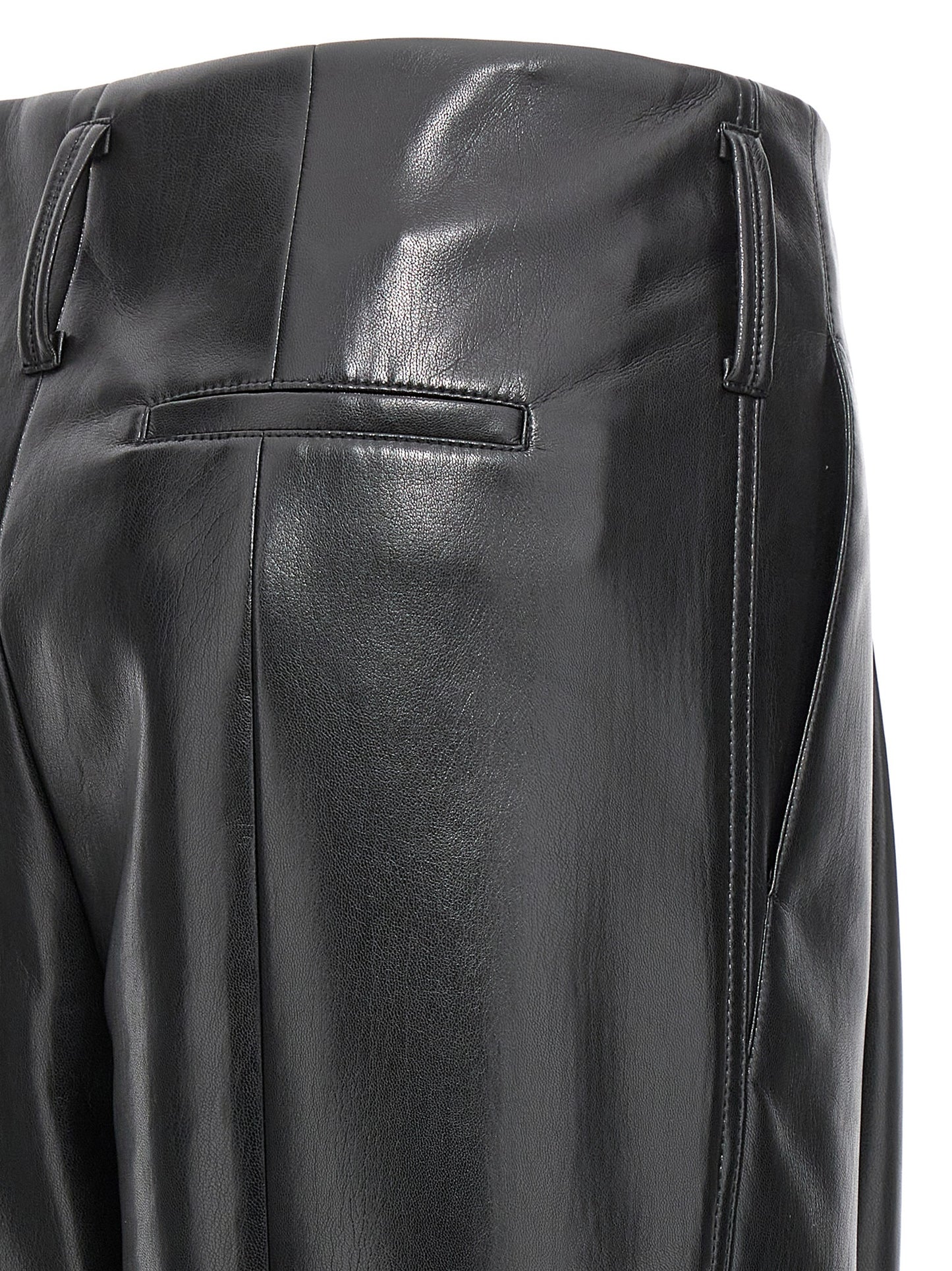 Faux leather trousers Pants