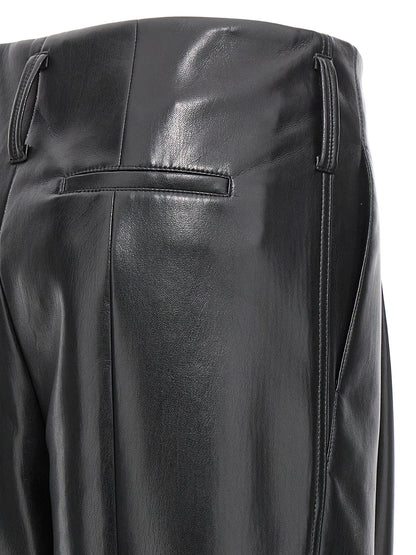 Faux leather trousers Pants