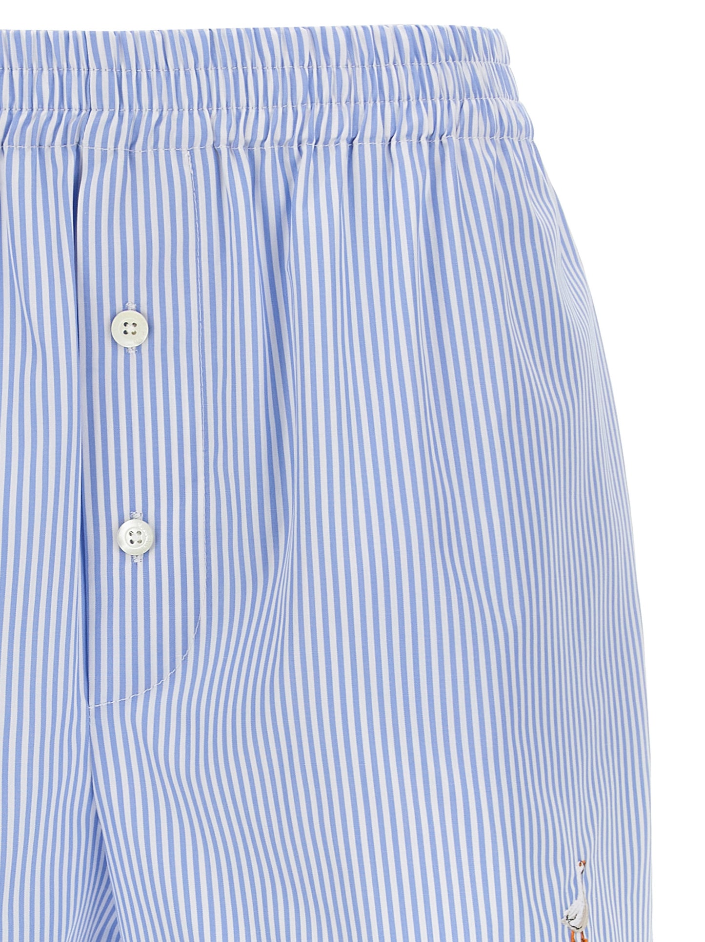 Poplin shorts Bermuda, short